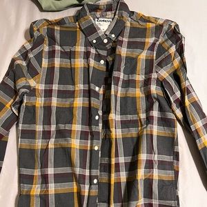 Express Slim Fit Casual Button Down Shirt. Size Small